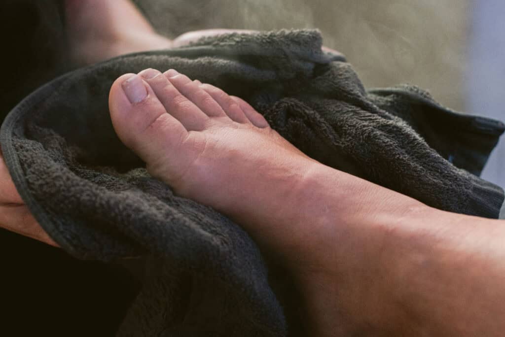Solace medical pedicure